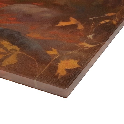 シュナウツァイン紅葉秋インスパイア カッティングボード (角)