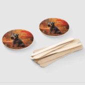 シュナウツァイン紅葉秋インスパイア ハンドファン (組立なし)