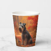 シュナウツァイン紅葉秋インスパイア 紙コップ (裏面)