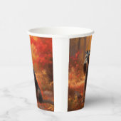 シュナウツァイン紅葉秋インスパイア 紙コップ (右)