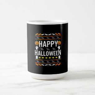 シュナウツァハロウィーン怠惰な醜いコスチューム犬のTシャツ。 コーヒーマグカップ