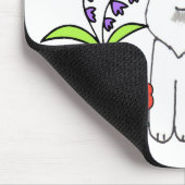 シュナウツァーのお母さんのマウスパッド マウスパッド (コーナー)