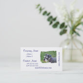 シュナウツァーの名刺 名刺 (スタンド正面)