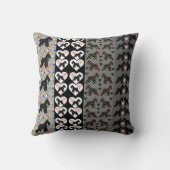 シュナウツァーの枕 クッション (裏面)