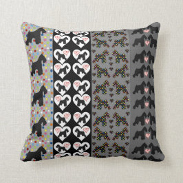 シュナウツァーの枕 クッション