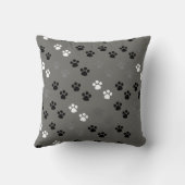 シュナウツァーの枕 クッション (裏面)