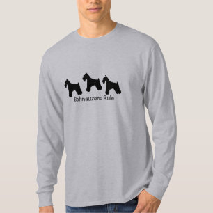 シュナウツァーの規則のワイシャツ Tシャツ