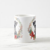 シュナウツァークリスマスリースフェスティバルカップ コーヒーマグカップ (中央)