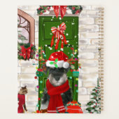 シュナウツァードッグクリスマス プランナー手帳 (裏面)