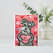 シュナウツァードッグバレンタイン シーズンポストカード (スタンド正面)