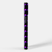 シュナウツァードッグピンクシルエットモノブラック Case-Mate iPhoneケース (裏面 / 右)