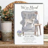 シュナウツァードッグ引っ越しました移動告知 案内状