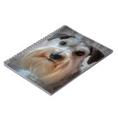 シュナウツァードッグ顔 ノートブック (左側)