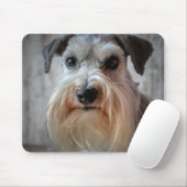 シュナウツァードッグ顔 マウスパッド (マウス)