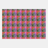 シュナウツァーパピードッグアニマルアート ラッピングペーパーシート (正面2)