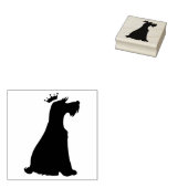 シュナウツァープリンス ラバースタンプ (押印)