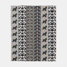 シュナウツァー毛布