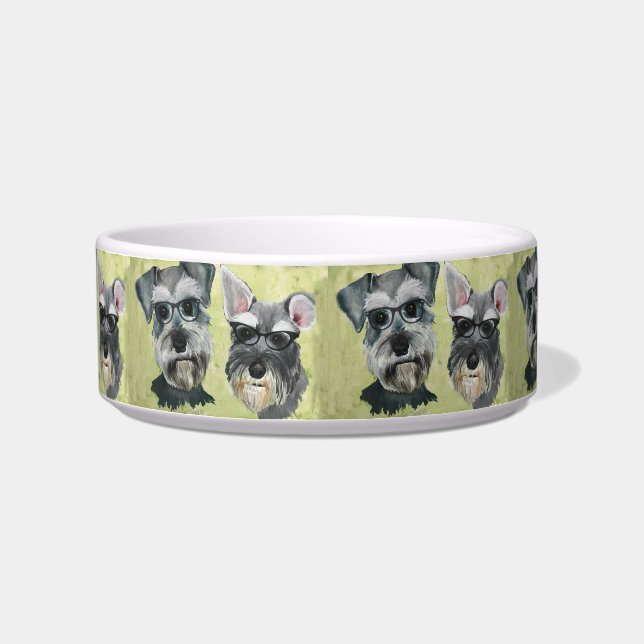 シュナウツァー水および食糧ボール ボウル (左)