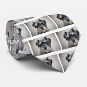 シュナウツァー犬の人のタイ ネクタイ (ロール)