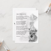 シュナウツァー犬の恋人のギフトの挨拶状 カード (正面/裏面インサイチュ)