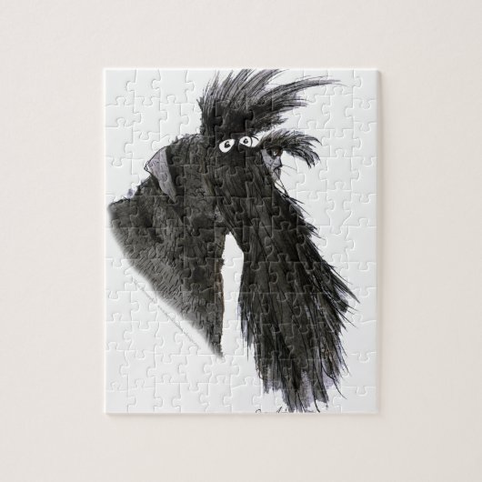 シュナウツァー犬、贅沢なfernandes ジグソーパズル (縦)