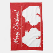 シュナウツァー キッチンタオル (縦)