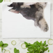 シュナウツァー キッチンタオル (折り畳み)