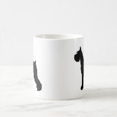 シュナウツァー コーヒーマグカップ (中央)