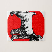 シュナウツァー ジグソーパズル (横)