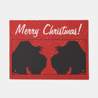 シュナウツァー ドアマット