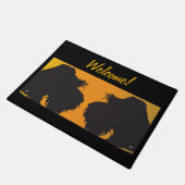 シュナウツァー ドアマット (アングル)