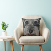 シュナウツァー-装飾用クッション クッション (椅子)