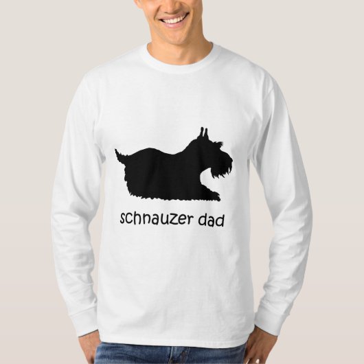 シュナウツァー Tシャツ (正面)