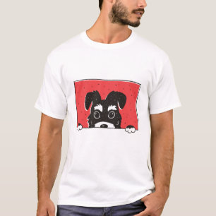 シュナザー犬 Tシャツ