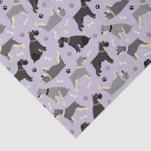 シュナツァーポーズアンドボーンズティッシュペーパー 薄葉紙 (詳細)