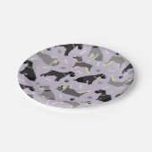 シュナツァーポーズアンドボーンズ紙プレート ペーパープレート (アングル)