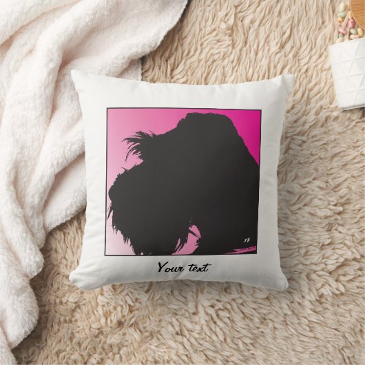 シュナツァー クッション (ブランケット)