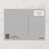 シュナ絵を描ーザーのはがき ポストカード (裏面)