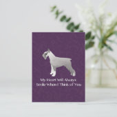 シュナ考えるーザーオブユーデザイン ポストカード (スタンド正面)