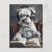 シュナ聞ウザーの音楽と読の ポストカード (正面)