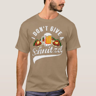 シュニッツェルなんかやるかよ オクトーバーフェスト ビール祭り Tシャツ