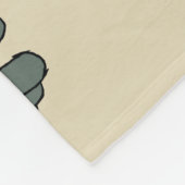 シュニッツェル、モン、チャウダー、トリュフ フリースブランケット (角)