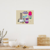 シュニッツェル、モン、チャウダー、トリュフ ポスター (キッチン)