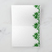 シュニーマンmit Katze und Hundewelpe auf Deutsch シーズンカード (内部)