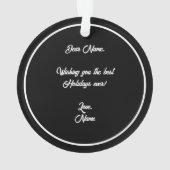 シュヌードルアクリルサークル オーナメント (裏面)