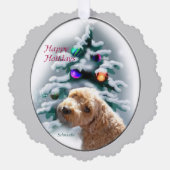 シュヌードルクリスマスプレゼント オーナメントカード (正面)