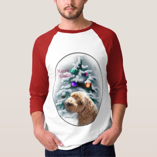 シュヌードルクリスマスプレゼント Tシャツ (正面)