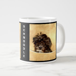 シュヌードル犬 オーダーメイド 巨大マグカップ ジャンボコーヒーマグカップ