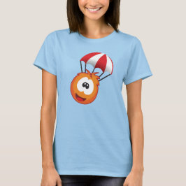 シュネジーズのパラシュート脱出 Tシャツ