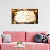 シュネルによって主を愛しなさい キャンバスプリント (インサイチュ (リビング))